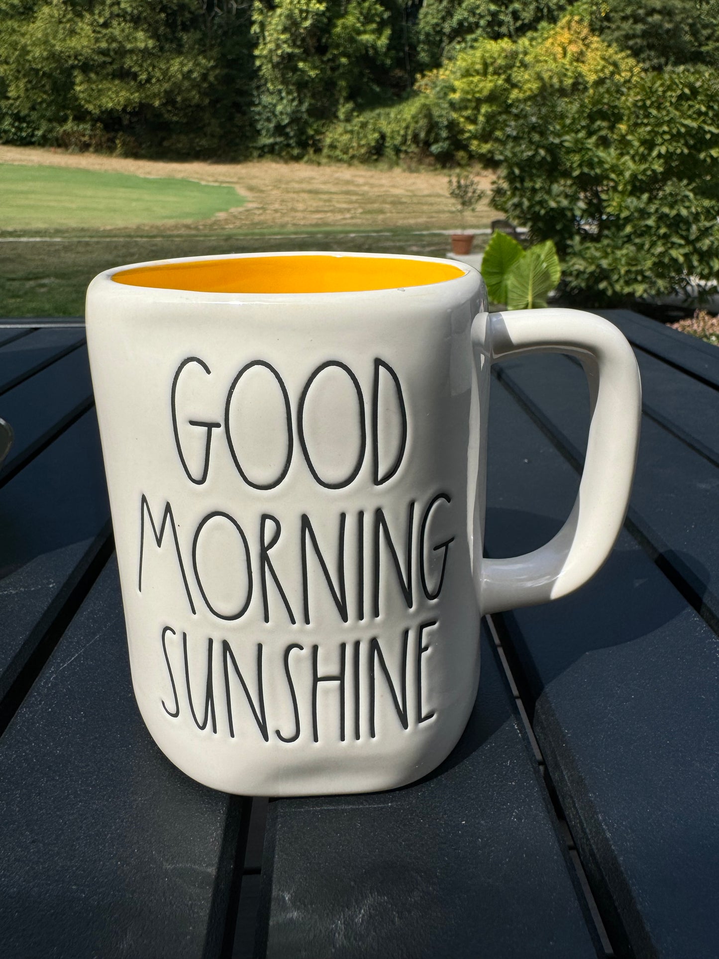 !! RAE DUNN MUG - GOOD MORNING SUNSHINE